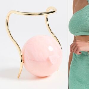Cult Gaia Pearl Bag - Pink